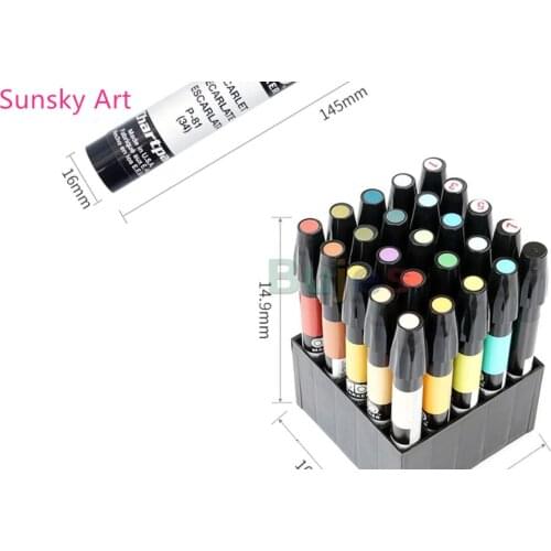 Original USA Chartpak AD Oily marker pen Interior design hand painted landscape architecture professioanl marker art supplies