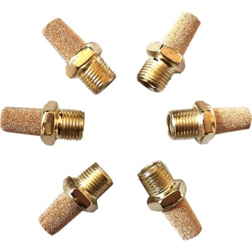 Five-Way Pneumatic Valve Silencer For Car Wheel Tyre Changer Tire Bead Breaker Foot Padel Switch Muffler Fitting Parts