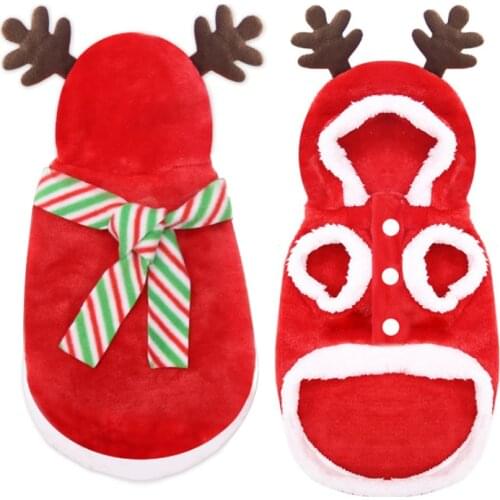 Christmas Dog Clothes Pet Clothing For Small Medium Dogs Vest Shirt New Year Puppy Dog Costume Chihuahua Pet Vest Shirt 488735