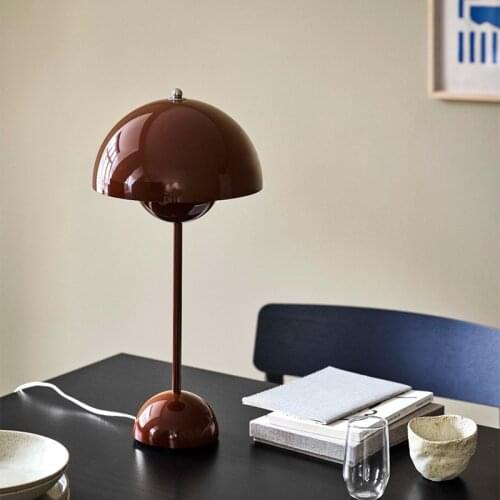 Nordic Table Lamp Bedside Danish Designer Study Reading Indoor Desk Decoration Living Room Lighting Luminaire E27 Modern Light