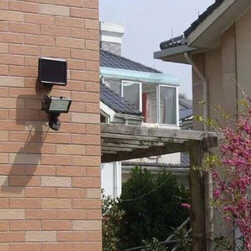 60 LED Solar Light infrared Motion Sensor 360 Degree Rotated Path Wall Lamps Outdoor Waterproof Emergency solar Lamp For Garden