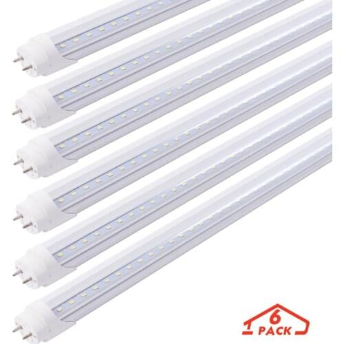 T8 LED Tube Light 4FT 18W LED Bulbs Lights Emergency lamp ballast bypass with G13 base fluorescent lamp replacement