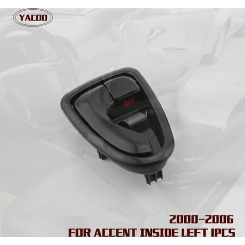 1PCS LEFT INTERIOR DOOR HANDLE FOR HYUNDAI ACCENT 2000 2001 2002 2003 2004 2005 2006 82610-25000