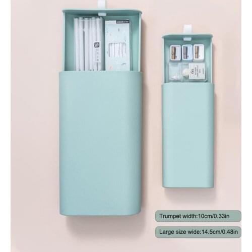 2 Pack Under Desk Drawer Storage Drawer Organizer Set for Office School Home Self-Stick and Expandable TS2