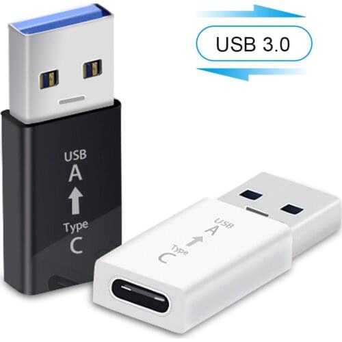 USB3.0 to Type-C Adapter OTG Converter Thunderbolt 3 Type-C Adapter OTG Cable For Macbook pro Air Samsung S10 S9 USB OTG