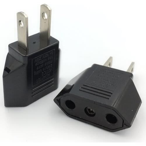 US Japan China Travel Plug Adapter European EU To US JP Power Adapter Electrical Plug Converter Sockets AC Charger Outlet