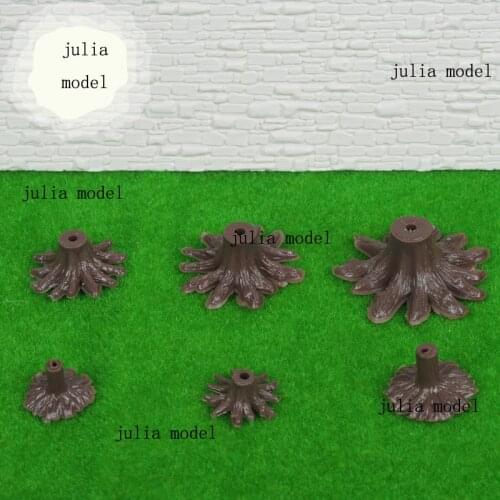 Architectural scale plastic tree base for Architectural Scale Train Layout Set Model trees