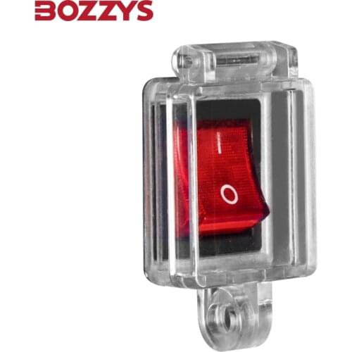 Safety lock for emergency stop switch Wall socket lock Rotary button switch cover Locking device for electrical switch