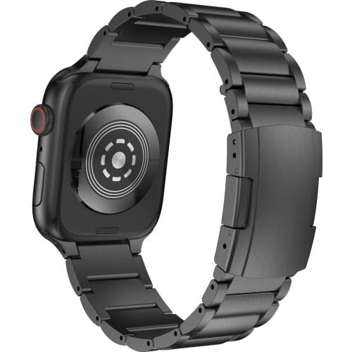 New Titanium Alloy Band Link Bracelet for Apple Watch series 1/2/3 42mm 38mm Metal Band For Apple watch 4/5/6/SE 40MM 44MM