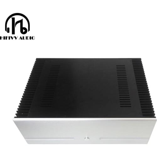 Pure Aluminum Chassis power Amplifier case KSA-50 Aluminum case Chassis heat dissipation aluminum amplifier chassis
