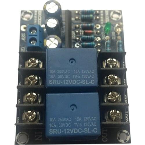 UPC1237 Dual Channel Speaker Protection Integrated Circuit Board Boot Mute Delay Speaker Protection Relay Module Board