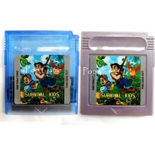 Survival Kids 2 Game Cartridge Accessories for 16 Bit Video Game Console English Language