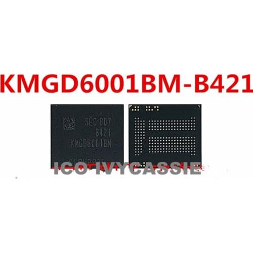 KMGD6001BM-B421 EMCP32+4 eMMC 32GB NAND Flash Memory IC Chip BGA221 Soldered Ball