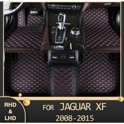 MIDOON Car floor mats for Jaguar XF Sedan 2008 2009 2010 2011 2012 2013 2014 2015 Custom auto foot Pads