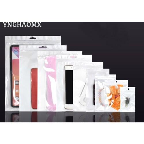 Small size transparent opp bag retail package Plastic zipper bag for usb cable mobile phone accessories wholesale 5000pcs/lot