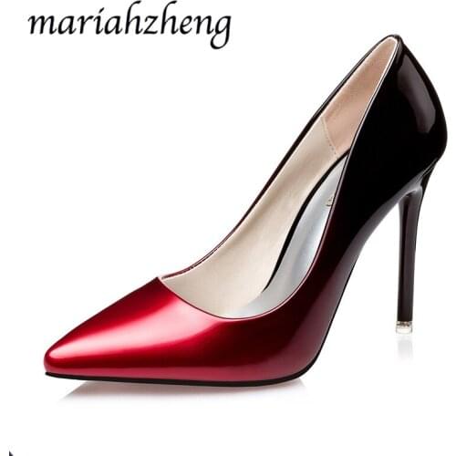Mariahzheng Leather Pumps