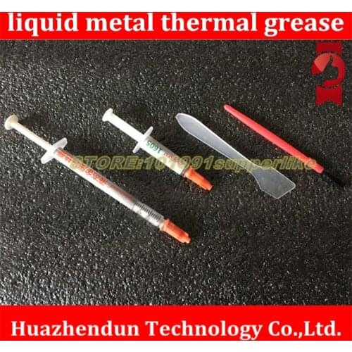 New Product-liquid metal thermal grease Laptop water cooling CPU lid, liquid metal heat conductive paste, silicone artifact