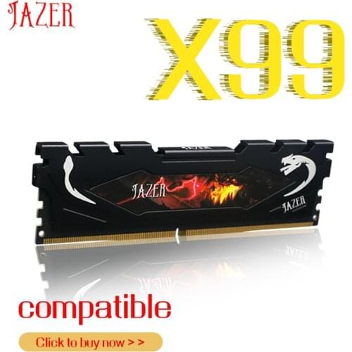 JAZER Ddr4 8Gb 2133Mhz 2400Mhz Memoria Ram 2666Mhz Desktop Memory With Heatsink