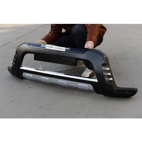 High quality plastic ABS Chrome Front+Rear bumper cover trim For 2008 2009 2010 2011 KIA Sportage