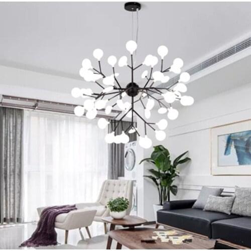 Nordic Modern Restaurant Art Tree Branch Chandelier Creative Bedroom Living room Dining room Hanging Light Fixtures