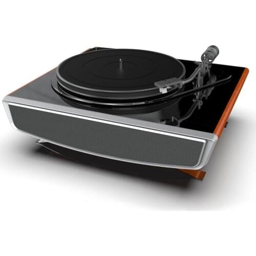 Subwoofer FM Radio 3-Speed OEM high end custom electric vinyl all in one with speaker Needle turntable record player