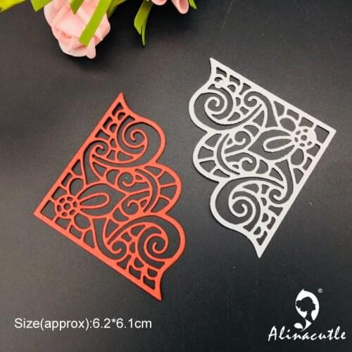 Die Cut Metal Cutting Die Vintage Corner Scrapbooking Paper craft album Handmade Card Stencil Cutter Punch art cutter