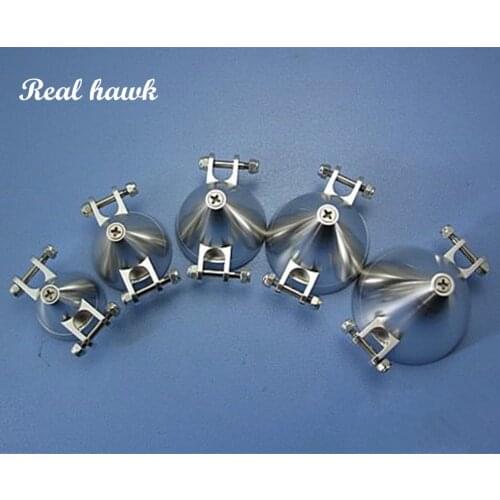 RC Airplane Fairing Aluminum Alloy Folding Paddle Propeller Fairing AXIS 3.0/3.17/4/5/6mm Folding Propeller Hood For Glider part