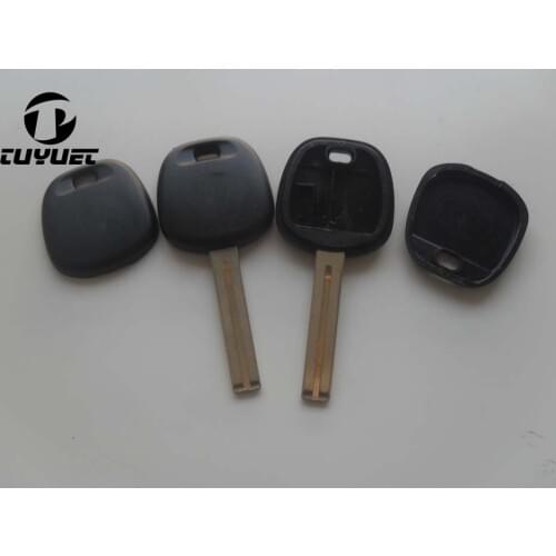 Replacement Car Key Blanks FOB Case For Lexus Transponder Key Shell Short Blade 40MM