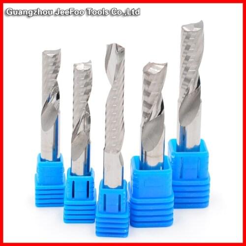 One Flute Sprial Bits Single-edged helical milling cutter/CNC cutting tools