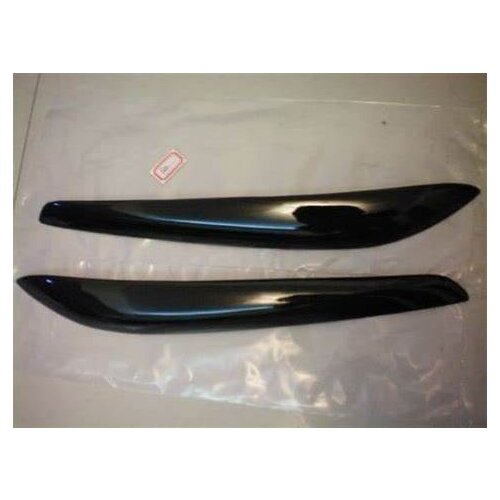 Fiberglass Headlight Eyebrows Eyelids Covers for 1999-2001 Nissan Skyline R34 GTR GTT