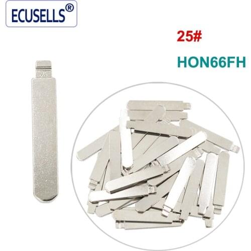 50PCS, 10PCS, Universal Auto Car Remotes Flip Blade 25# for KD Remote, NO.25 for Accord Fit City New Odyssey for Acura HON66FH