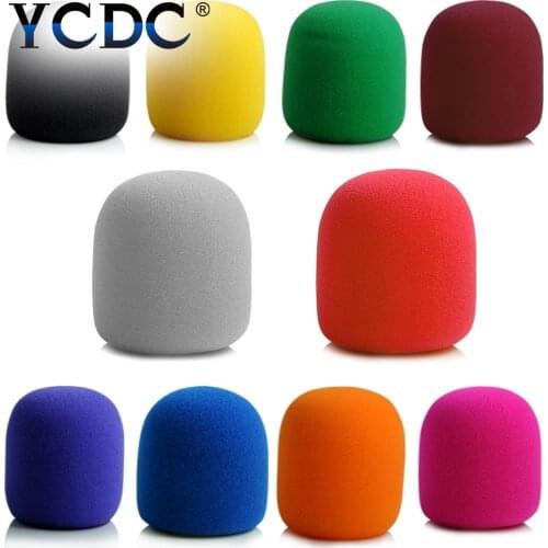 YCDC microphone Replacement Foam Microphone Cover Mic Cover Windshield Headset Wind Shield Pop Filter Mic Cover Foam