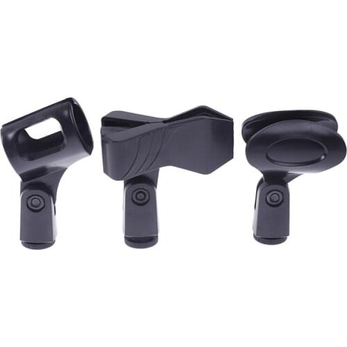 1Pc Multifunctionele Draagbare Microfoon Houder Universele Podium Gebruik Clip Stand Microfoon houder