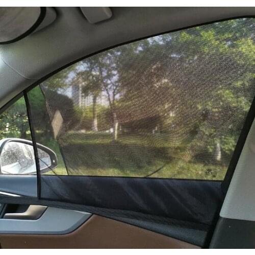 2Pcs Car Window Cover Sunshade Curtain UV Protection Shield Sunshade Shield Window Protector Window Car Universal Accessories