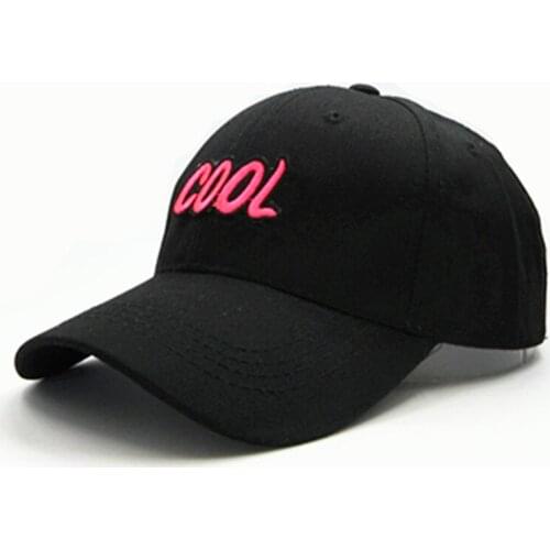 2021 Cool Letter Embroidery Cotton Baseball Cap Hip-hop Cap Adjustable Snapback Hats for Men and Women 309
