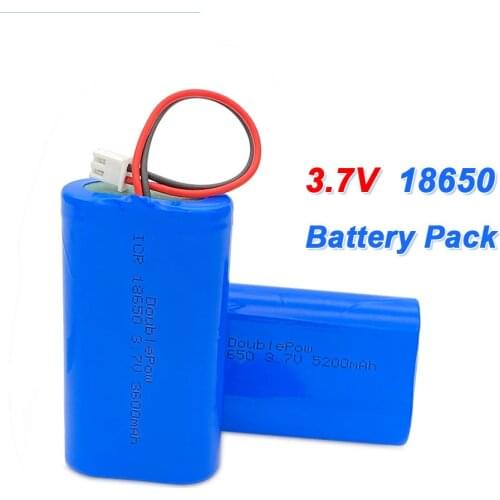 3.7 V 18650 lithium battery 4000/4400/5000/6000mAh Rechargeable battery pack megaphone speaker protection board