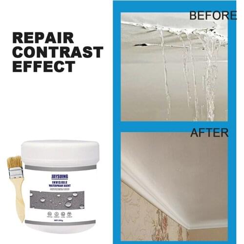 30/100/300g Transparent Waterproof Agent Toilet Anti-Leak Glue Strong Bonding Adhesive Sealant Invisible Glue Bathroom UD88