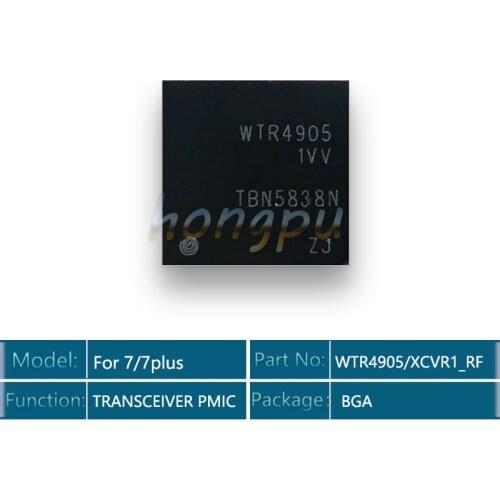 5pcs/lot WTR4905 1VV/XCVR1_RF for iPhone 7/7plus/7 PLUS Intermediate frequency IF Multimode LTE Transceiver
