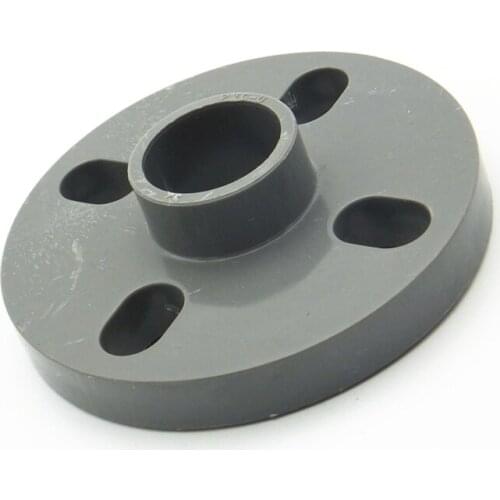 50mm Inner Diameter PVC Flange Tube Joint Pipe Fitting Coupler Adapter Water Connector For Garden Irrigation System