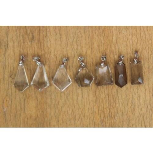 7 AA+ NATURAL PRETTY QUARTZ CRYSTAL PENDANT HEALING