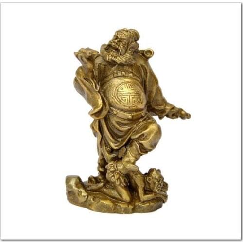 A bronze ornaments of pure copper Kui Buffy house from evil spirits JiangMo illnesses and anti villainroom Art Statue