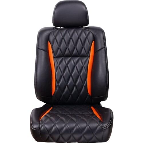 Microfiber car seat cover replacement seat cover with diamond design