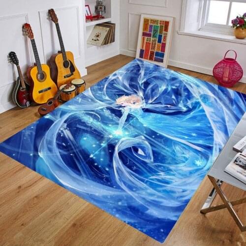 Baby Playmat DoorMat Frozen Kids Rug Game Mat Carpet Bedroom Kitchen Carpet Indoor Bathroom Mat Children Crawling Mat Gift