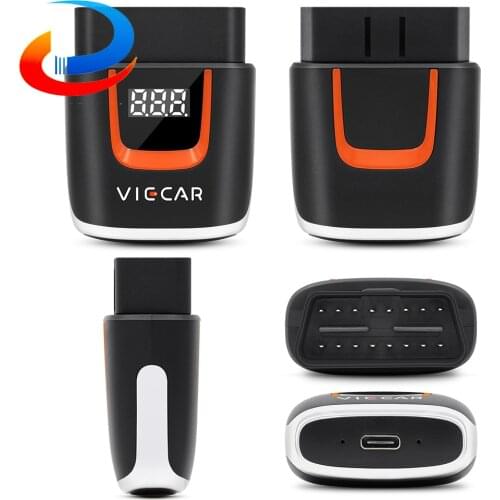 Viecar VP003 ELM327 Bluetooth 4.0 PIC18F25K80 OBD 2 OBD2 WIFI ELM 327 Scanner ODB2 Car Diagnostics for Android/IOS Auto Tool