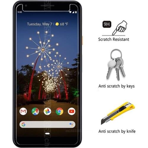 For Google Pixel 3A 5.6" Tempered Glass 9H 2.5D Premium Screen Protector Film For Google Pixel 3A XL 6.0"