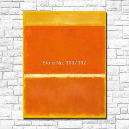 For Living Room Abstract Painting Mark Rothko Canvas Art Home Decor Modern Oil Painting No Framed