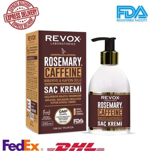 Conditioner with Rosemary and Caffeine 250ml, Anti-Breakage Healthy Hair Fast Delivery