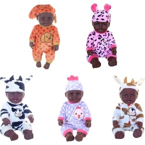 Lovely Newborn Baby Doll Printed Jumpsuit Suit for 50cm Reborn Doll Dolls Jumpsuit Clothing Accessory