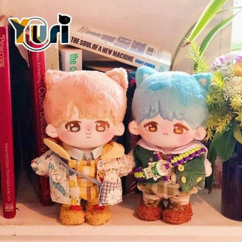 New Baek Hyun JHOPE JIMIN V Plush Doll Body Toy Stuffed 15cm 20cm Cute Lovely Cosplay Cos Christmas Gift C