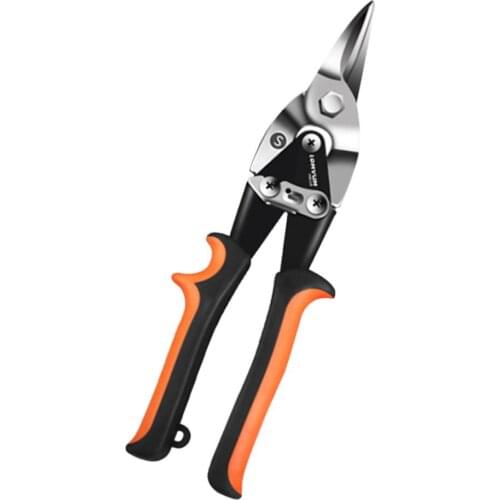 New 9.8 Inch Aviation Shears Metal Shears Iron Plate Cut Sheet Metal Snip Metal Shear Household Cutting Industrial Work tools